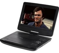 Denver MT-1097 Lecteur DVD portable 25.4 cm 10 pouces CEE: C (A - G) fonctionnement sur batterie, avec câble de connexion Auto 12 V noir