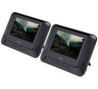 Denver MTW-793 Lecteur DVD portable 17.78 cm 7 pouces CEE: D (A - G) fonctionnement sur batterie, avec câble de connexion Auto 12
