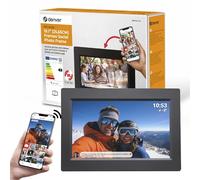 Cadre photo numérique Wi-Fi Denver PFF-1015 black 25.7 cm 10.1 pouces CEE: C (A - G) 1280 x 800 Pixel 16 GB noir
