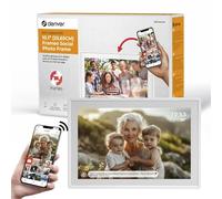 Denver PFF 1021 Cadre photo numérique Wi-Fi 25.7 cm 10.1 pouces CEE: C (A - G) 1280 x 800 Pixel 16 GB blanc