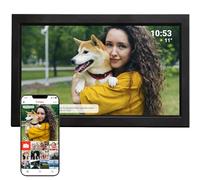 Denver PFF-1503B Cadre Photo numérique Wi-FI FRAMEO 15,6 Pouces Full HD, écran Tactile IPS 1920 x 1080, mémoire 16 Go, Finition Noire