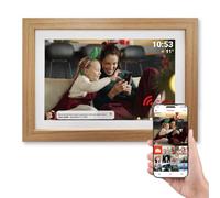 Cadre Photo Numérique Denver 15.6 Pouces - XL - Full HD - Frameo App - écran Tactile IPS - 16 Go