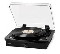 Denver Platine Vinyle Bluetooth, Tourne Disque, Lecteur Vinyle USB MicroSD | Platine vinyle avec enceintes intégrées, Bluetooth In/Out, 33⅓/45/78 tr/min, enregistrement USB/MicroSD, sortie phonov