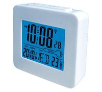 Denver REC-34 WHITE Réveil numérique Blanc