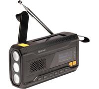 Denver SCD-2033 Radio sans fil DAB+, FM DAB+, FM fonction de charge de la batterie, manivelle, rechargeable, fonction Powerbank noir