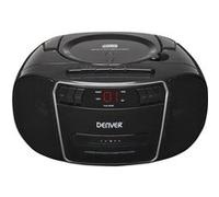 Denver TCP-40 BLACK Lecteur de CD Lecteur CD portable Noir