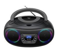Denver TDB-212GR Radio-lecteur CD DAB+, DAB, FM AUX, USB, Bluetooth, CD noir, gris