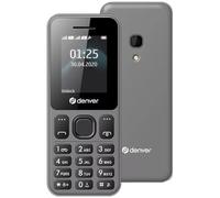 Denver -Téléphone Senior Portable - Débloqué - avec Grandes Touches - GSM - Bluetooth - Double SIM - FAS1806