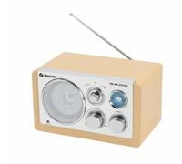 Denver TR-63LW Radio portable Personnel Analogique Bambou, Argent