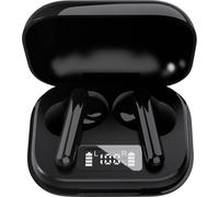 Denver TWE-38 Écouteurs intra-auriculaires Bluetooth noir affichage de la charge de la batterie