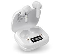 Denver Écouteurs intra-auriculaires TWE-38 - Bluetooth 5.0, True Wireless, Blanc