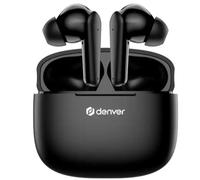 Denver TWE-48B Casque True Wireless Stereo (TWS) Ecouteurs Appels/Musique Bluetooth Noir