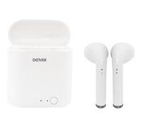 DENVER TWQ-40P - Écouteurs sans fil avec micro - intra-auriculaire - Bluetooth Blanc