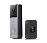 Denver Interphone vidéo sans fil VDB-216 – Wi-Fi, caméra, station extérieure gris