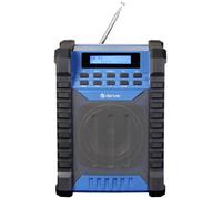 Denver WRD-60 Radio de chantier DAB+, DAB, FM AUX, FM, DAB+ rechargeable, protégé contre les projections d'eau noir, bleu
