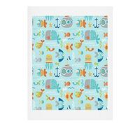 Deny Designs Affiche Wendy Kendall 3 Vie marine.