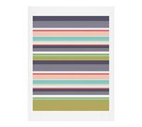 Deny Designs Wendy Kendall Multi Stripe Art Impression 1.