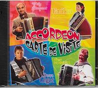 DENYS GIGOT /ERIKA /HENNEBEL /WILLY STAQUET - ACCORDEON CARTE DE VISITE