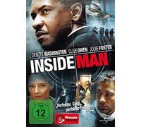 Inside Man – Denzel Washington, Clive Owen, Jodie Foster – DVD – Neuf