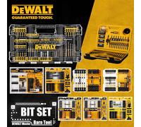 DEobcuT-Jeu d'embouts de tournevis pour perceuse, accessoires pour outils électriques, DWANGFT100SET, DT71563, DT70758, DT70705, DT70732T, DT70730T, DT70702 DW2166