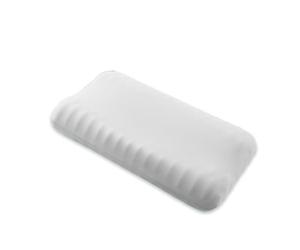 Deodar Coussin de couchage en mousse à mémoire de forme - Confort ergonomique et rafraîchissant - Doux et respirant - Pour le dos - 62 cm x 40 cm x 12 cm - Gris