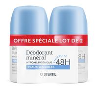 Déodorant 48h peaux sensibles Stentil - Lot de 2