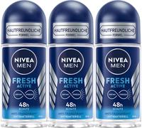 Déodorant à bille Aktive Protect Anti Transpirant NIVEA Men, 50ml, pack de 3