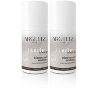 Déodorant à bille l'argile blanche et au calendula Rouleau 2x50 ml