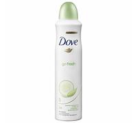 Dove Go Fresh Concomber Déodorant en aérosol anti-transpirant pour femme 250 ml