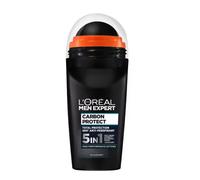 Déodorant Anti-Transpirant Carbon Protect 5 En 1 Roll-On Loreal Men Expert 50Ml