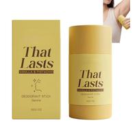 Déodorant au curcuma sans aluminium, bâtonnet parfumé vanille et pistache, fraîcheur longue durée, protection anti-odeur toute la journée pour femmes et hommes. (1Pièce)