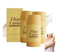 Déodorant au Curcuma Sans Aluminium, Roll-On Anti-Transpirant Parfum Vanille et Pistache, Soin Éclaircissant Aisselles, Protection Anti-Odeur Toute la Journée pour Femmes et Hommes (3 pcs)