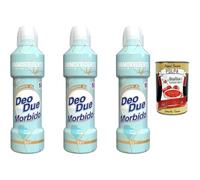 Déodorant concentré Due Morbido Premium Collection Sky 3 x 1 l - 3 x parfumés (3 x), jusqu'à 50 lavages par bouteille (selon le dosage), linge extra doux + Polpa Italian Gourmet