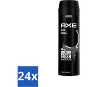 Déodorant corps Axe noir 200 ml - Pack avantage - 24 pièces