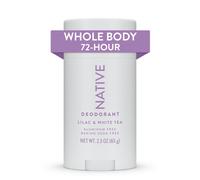 Déodorant corps entier Native en stick, contient des ingrédients d'origine naturelle. Déodorant pour hommes et femmes | Protection anti-odeurs 72