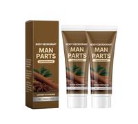 Déodorant corps entier pour homme, Déodorant naturel pour homme, Déodorant au bois de santal, sans aluminium, doux et non irritant. Indispensable pour les rencontres.
