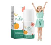 Déodorant En Rouleau Enfant 50ml,Soin Hydratant Sans Alcool Ni Aluminium,Non Gras Soins Aux Aisselles,Protection 24h Pour Peaux Sensibles Des Bébés, Filles Et Garçons | Idéal École, Sport Et Été