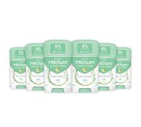 Déodorant en Stick Naturel Mitchum pour Femmes, sans Aluminium, Végétalien, Non Testé sur les Animaux, 96% D'Ingrédients Naturels, Noix de Coco, 40 g (Lot de 6)