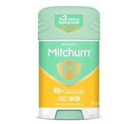 Déodorant et Antisudorifique Revlon Mitchum pour Femmes Triple Odor defense, 48 Heures de Protection, Pure Fresh, Testé par des dermatologues, 41 g (Lot de 6)