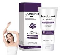 Déodorant Everywhere avec probiotiques, crème déodorante pour les aisselles, supplément déodorant pour le corps, crème déodorante pour tout le corps Native, aide à améliorer la peau (1 pièce)