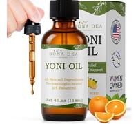 Déodorant féminin entièrement naturel « The Original » de Bona Dea Naturals | Huile intime Yoni pour soulager les démangeaisons, les odeurs et la sécheresse vaginales | 118 ml recharge