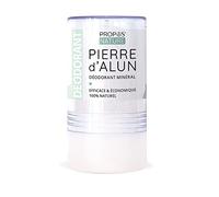 Déodorant Minéral Pierre d'Alun Bio - 115 g - 100% naturel - Sans Alcool - Sans Parfum - Sans Colorant - Sans Hlorydrate d'Aluminium ni Conservateur