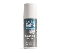 Déodorant naturel à bille pour hommes de Salt of the Earth, Pure Armour Vétiver & Agrumes - Végan, certifié Leaping Bunny, fabriqué au Royaume-Uni - 75ml