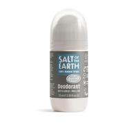 Déodorant naturel à bille pour hommes Salt of the Earth, vétiver et agrumes - Rechargeable, vegan, sans cruauté, fabriqué au Royaume-Uni - 75ml