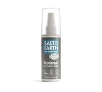 Déodorant naturel en spray pour hommes Salt of the Earth, vétiver et agrumes - Végan, certifié Leaping Bunny, fabriqué au Royaume-Uni - 100ml