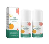 Déodorant naturel pour enfants, déodorant à bille pour enfants et adolescents, doux pour la peau et efficace contre les odeurs corporelles, protection douce pour les peaux sensibles (2)