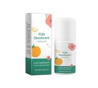 Déodorant naturel pour enfants, déodorant à bille pour enfants et adolescents, doux pour la peau et efficace contre les odeurs corporelles, protection douce pour les peaux sensibles (1)