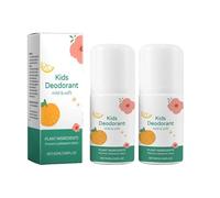 Déodorant pour enfants, déodorant pour le corps, roll-on pour enfants, 50 ml, déodorant naturel, protection de la peau, pour un parfum sensible, frais et agréable