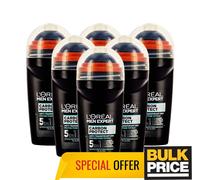 Déodorant roll-on L'Oréal Men Expert Carbon Protect 50 ml lot de 6 offres d'a...