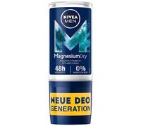 Déodorant roll-on sec NIVEA MEN (50 ml) avec magnésium 0 % alcool et aluminium